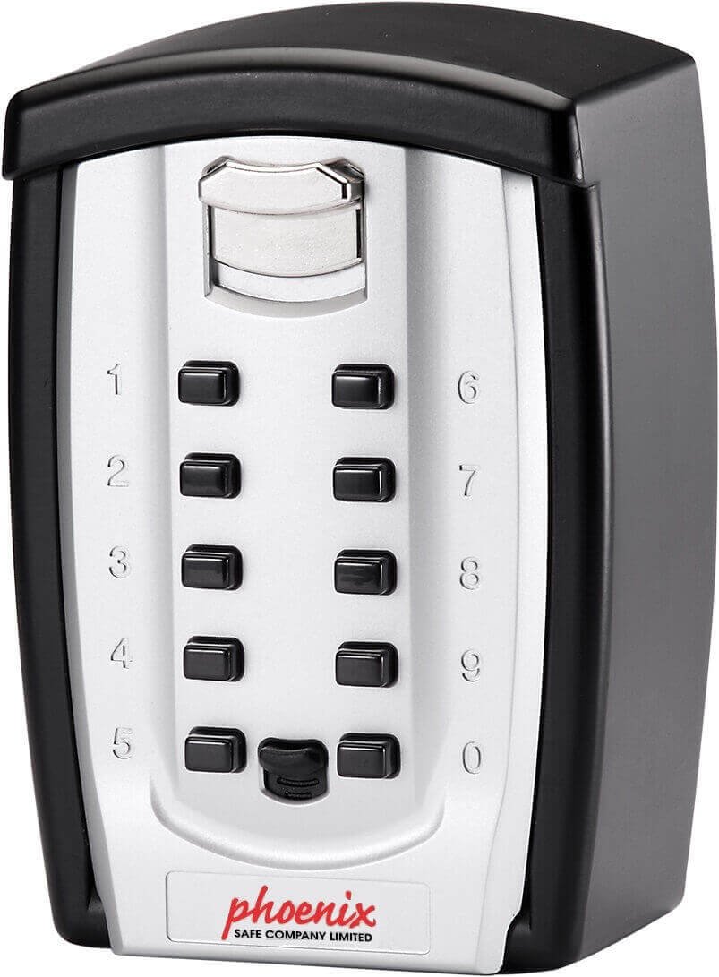 KS0003C_closed Phoenix Safe Schlüsselbox KS0003C mit Wetterschutzhaube