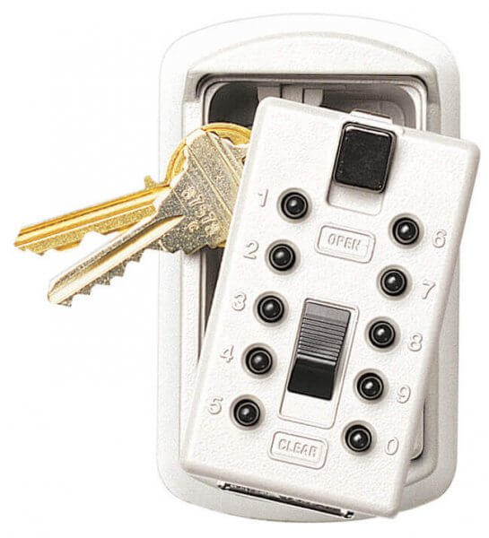 Supra KeySafe S6 Schlüsselsafe Weiss ohne Schutzhülle