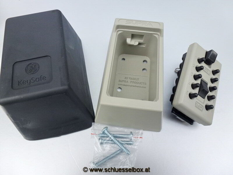 Supra KeySafe S5 Pro Permanent Schlüsselsafe 5 Keys